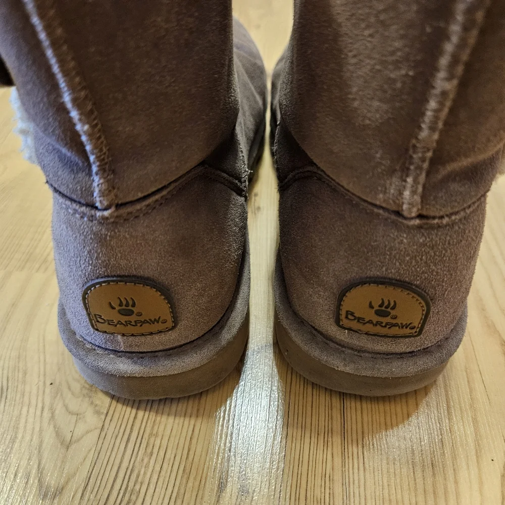 BearPaw Women's Shearling Boots - Picture 6 of 11